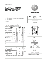 Click here to download NTJD4105C Datasheet