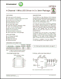 Click here to download CAT3614HV2-T2 Datasheet