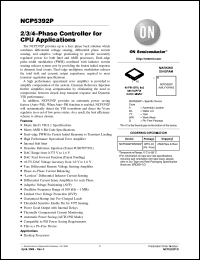 Click here to download NCP5392P Datasheet