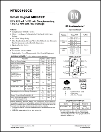 Click here to download NTUD3169CZ Datasheet