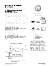 Click here to download NCP4424DWR2 Datasheet