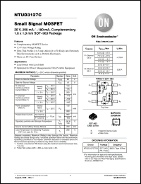 Click here to download NTUD3127CT5G Datasheet