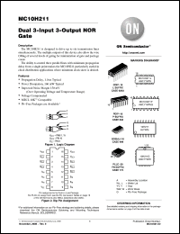 Click here to download MC10H211MEL Datasheet