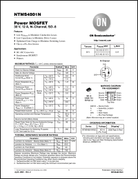 Click here to download NTMS4801NR2G Datasheet