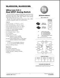 Click here to download NLAS5223BMUR2G Datasheet
