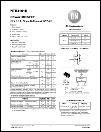 Click here to download NTR3161N Datasheet