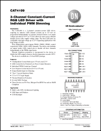 Click here to download CAT4109 Datasheet