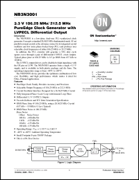 Click here to download NB3N3001DTR2G Datasheet