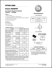 Click here to download NTHS4166N Datasheet