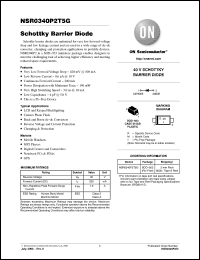 Click here to download NSR0340P2T5G Datasheet