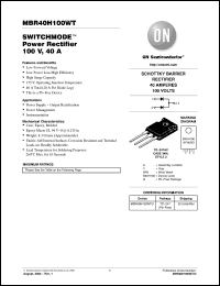 Click here to download MBR40H100WT_06 Datasheet