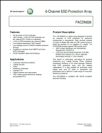 Click here to download PACDN006MR Datasheet