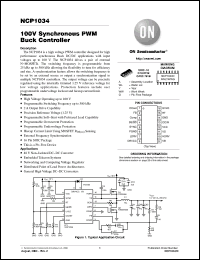 Click here to download NCP1034DR2G Datasheet