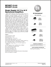 Click here to download MC3407A Datasheet