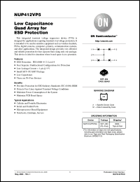 Click here to download NUP412VP5T5G Datasheet