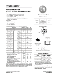 Click here to download NTMFS4897NF Datasheet