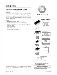 Click here to download MC10H102_06 Datasheet