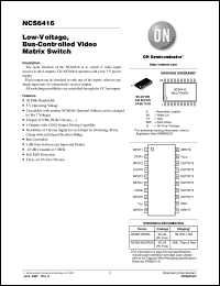 Click here to download NCS6416DWG Datasheet