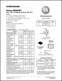 Click here to download NTMFS4846NT3G Datasheet