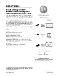 Click here to download 74LVX4066 Datasheet