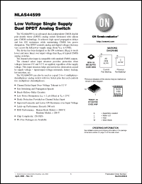 Click here to download NLAS44599 Datasheet