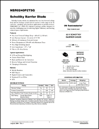 Click here to download NSR0240P2T5G Datasheet