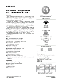 Click here to download CAT3616 Datasheet