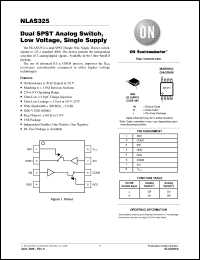Click here to download NLAS325 Datasheet