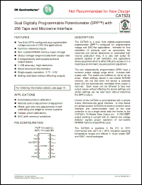 Click here to download CAT523WI-T2 Datasheet