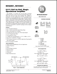 Click here to download NCV2001SN2T1G Datasheet