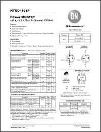 Click here to download NTGD4161P_06 Datasheet