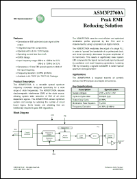 Click here to download ASM3P2760A Datasheet