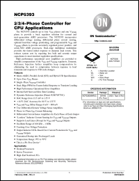 Click here to download NCP5393MNR2G Datasheet