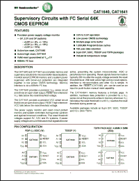 Click here to download CAT1641WI-42-GT3 Datasheet