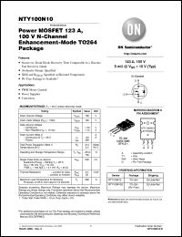 Click here to download NTY100N10_06 Datasheet