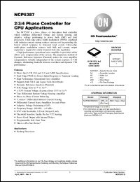 Click here to download NCP5387MNR2G Datasheet