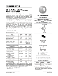 Click here to download NSS60201LT1G Datasheet