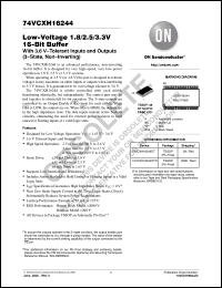Click here to download 74VCXH16244DTR Datasheet