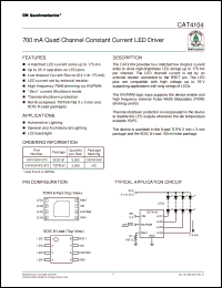 Click here to download CAT4104VP2-GT3 Datasheet