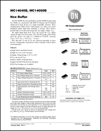 Click here to download MC14049 Datasheet