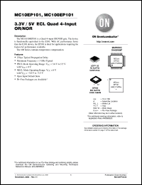 Click here to download MC10EP101_06 Datasheet