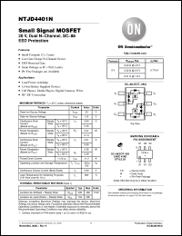 Click here to download NTJD4401N Datasheet