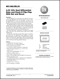 Click here to download MC100LVEL29_06 Datasheet