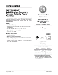 Click here to download MSRD620CTT4RG Datasheet