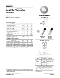 Click here to download 2N5087_07 Datasheet