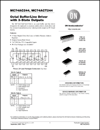 Click here to download MC74AC244_06 Datasheet