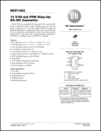 Click here to download NCP1403_05 Datasheet