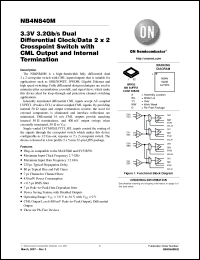 Click here to download NB4N840M_07 Datasheet