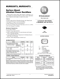Click here to download MURS230T3_10 Datasheet