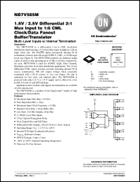 Click here to download NB7V585MMNG Datasheet
